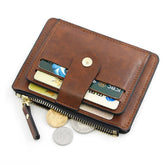 Men Small Fashion Credit ID Card Holder Wallet