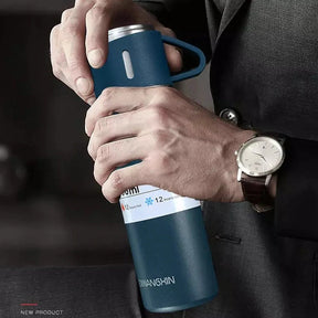 Stainless Steel Vacuum Flask Hot & Cold Thermos Bottle