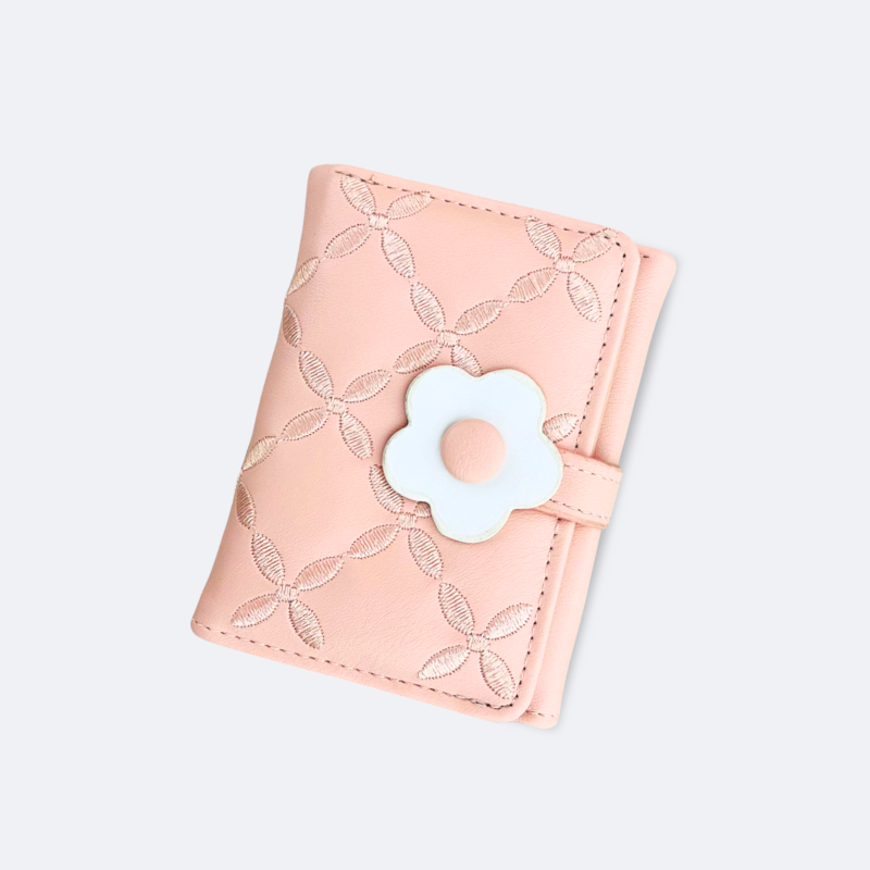 Kawaii Flower Trifold Wallet & Card Holder - With Free COD!