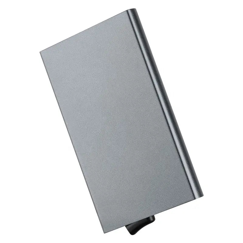 Metal Stainless Steel RFID Credit Card Holder – Free Cash on Delivery