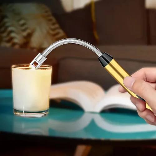 USB Rechargeable Flameless Lighter with 360° Flexible Neck