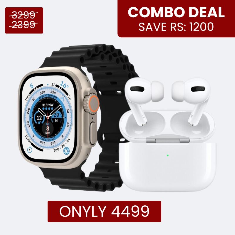 AirPods Pro 2 + T900 Ultra 2 - Combo Deal - With Free Cash On Delivery