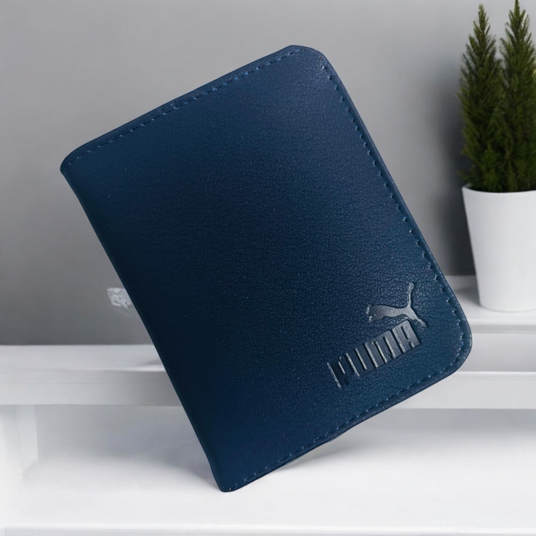 Stylish Puma Slim Leather Wallet | Free Cash on Delivery