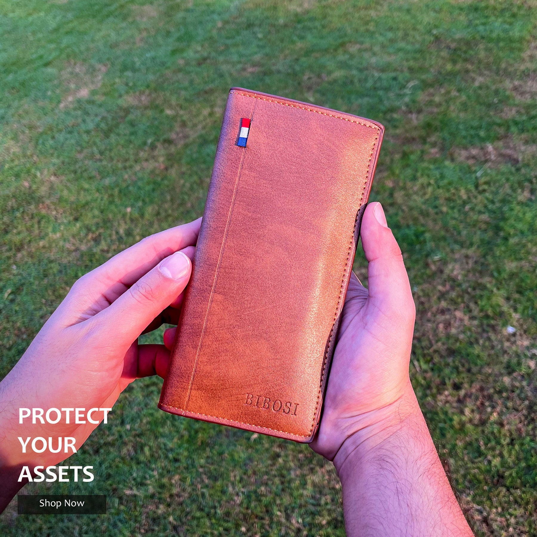 Bibosi Branded Imported Leather Wallet