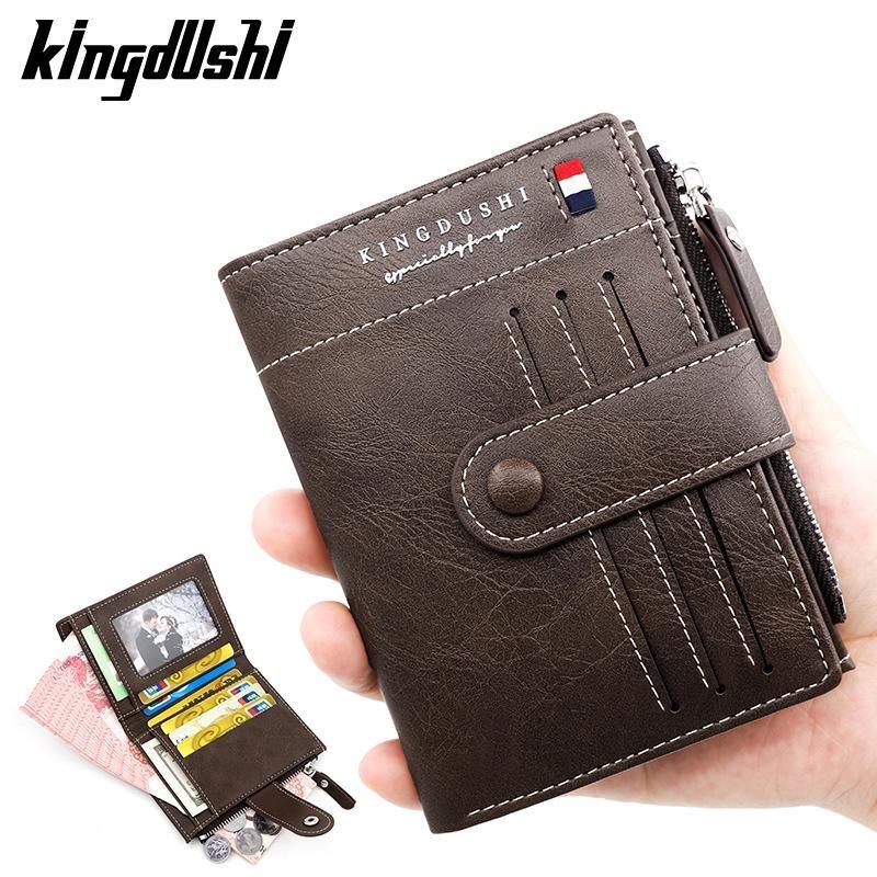 Business Class Short Leather Wallet