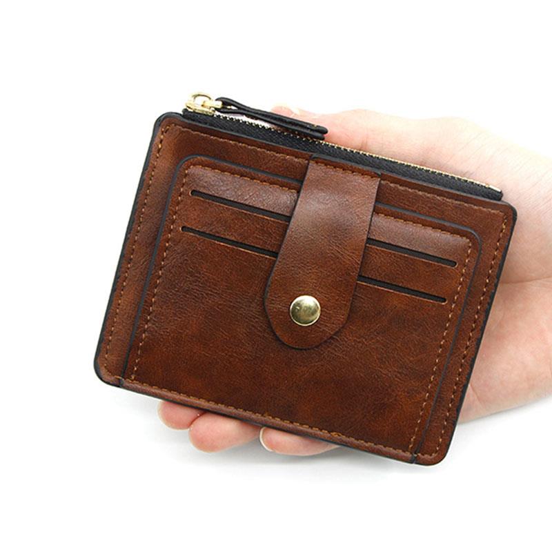 Men Small Fashion Credit ID Card Holder Wallet