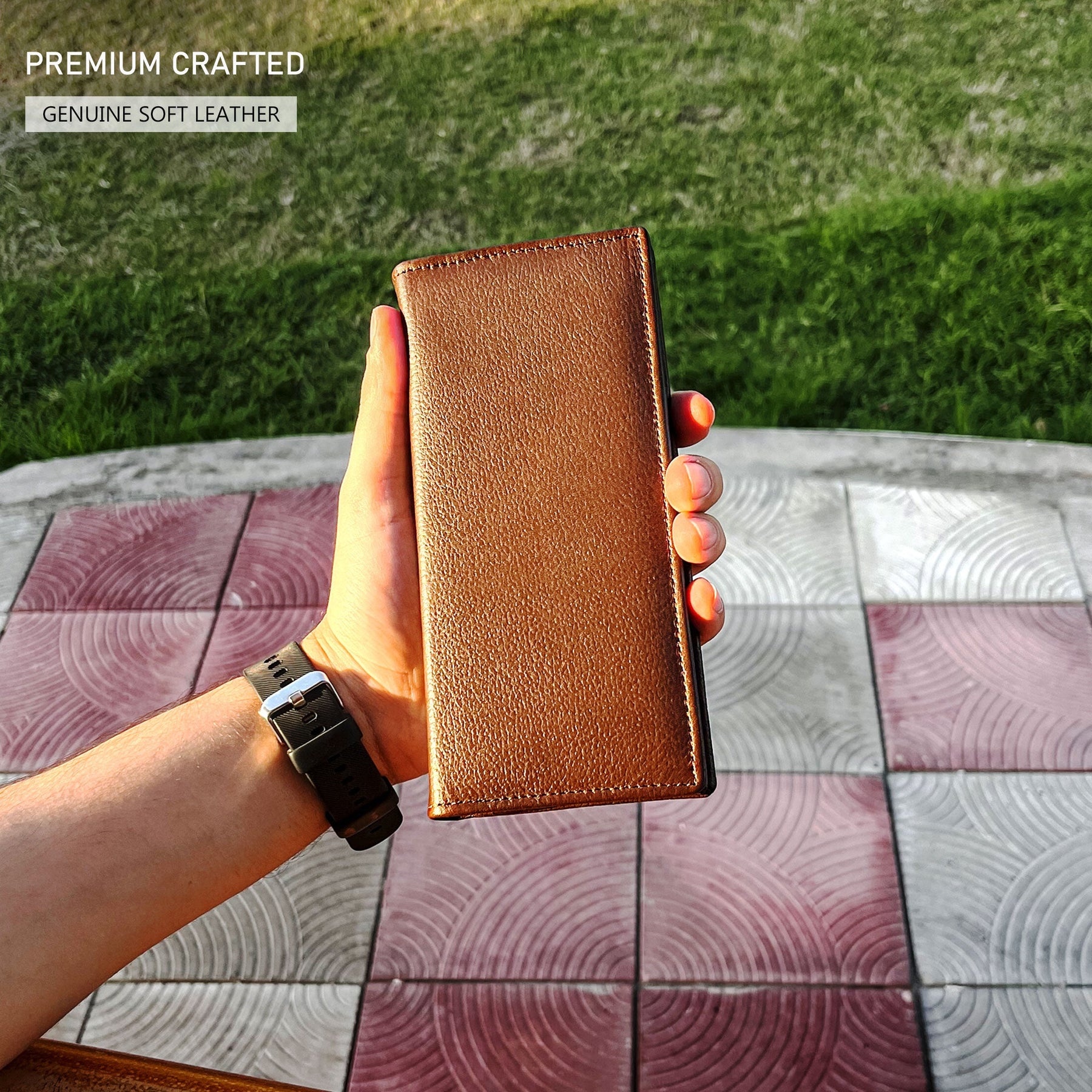 New Soft Long (Pure leather wallet)